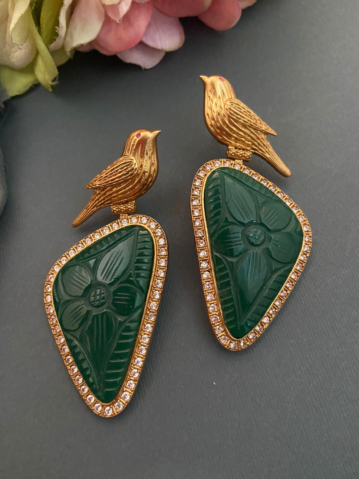 Bird Motif Earrings