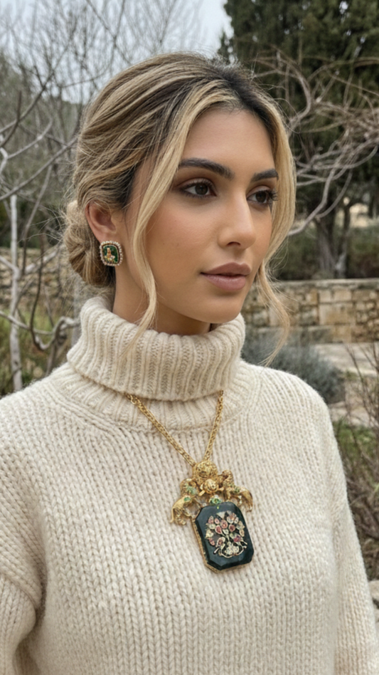 Crown of Lions Necklace