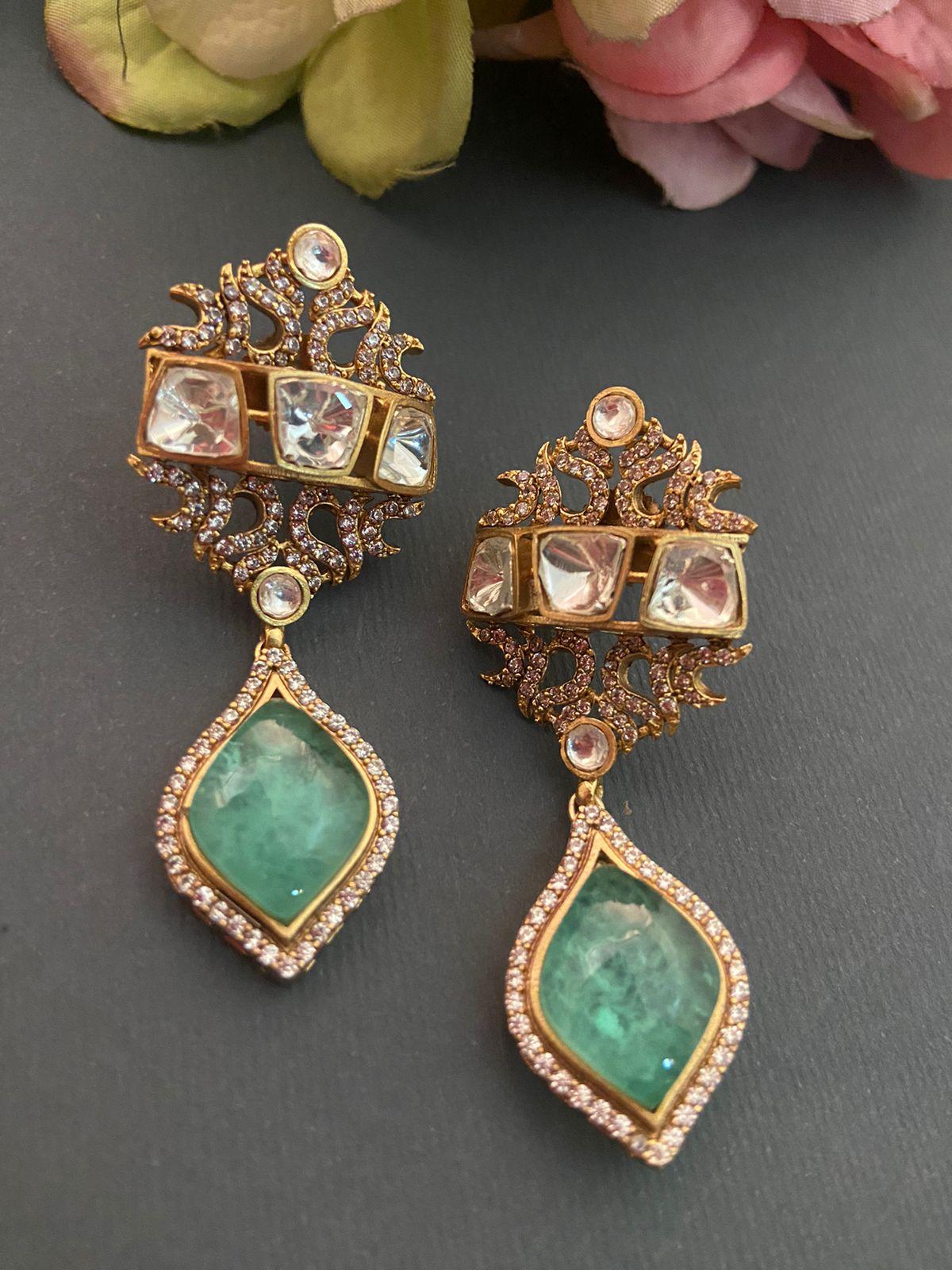 Kundan Crystal Earrings